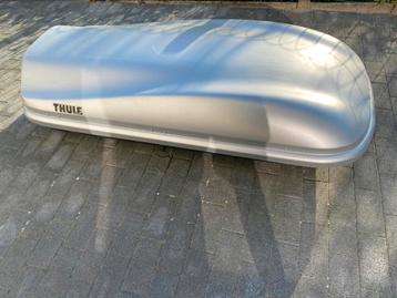 Thule Evolution dakkoffer skibox, Autos : Divers, Coffres de toit, Enlèvement, Comme neuf