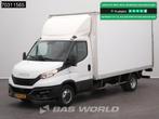 Iveco Daily 35C16 Laadklep Dubbellucht Bakwagen 160PK Airco, Auto's, Stof, Euro 6, Iveco, Wit
