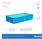 Bestway zwembad ( kinderen), Ophalen, Minder dan 80 cm, Opzetzwembad, 200 tot 400 cm