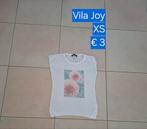 T-shirt Vila Joy XS, Wit, Ophalen of Verzenden, Zo goed als nieuw, Vila Joy