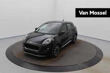 Ford Puma Titanium - Automaat - Winterpack - Carplay, Auto's, Stof, Euro 6, 1226 kg, Zwart