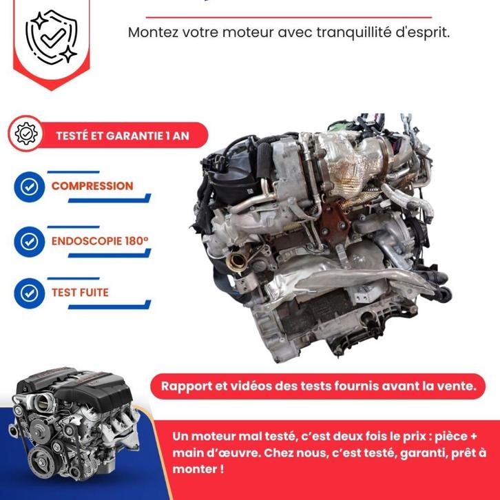 Mercedes glc 300de x254 4matic 2.0d complete motor, Auto-onderdelen, Motor en Toebehoren, Mercedes-Benz, Nieuw, Ophalen of Verzenden