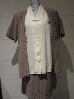 Dames set : Rok + blouse - Maat 44 - gedragen, Enlèvement ou Envoi, Porté, Taille 42/44 (L)