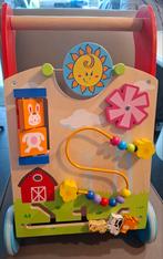 Houten loopwagen Viga, Ophalen