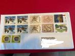 timbres ITALIE en Lires sur enveloppe non oblitérés, Met envelop, Niet gestempeld, Ophalen of Verzenden, Gestempeld