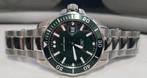 Montre automatic hommes jacques lemans 200€, Ophalen, Staal, Staal, Polshorloge
