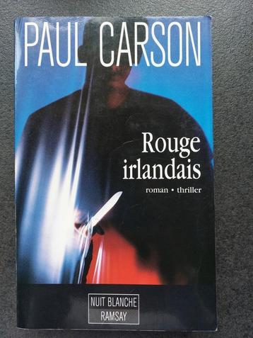 Rouge irlandais - Paul Carson (grand format) beschikbaar voor biedingen