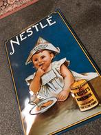 Nestlé reclamebord, Ophalen of Verzenden, Gebruikt, Reclamebord