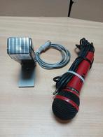 microphone telefunken TD20 + un autre, Enlèvement ou Envoi, Utilisé