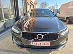 Volvo V90 Momentum PRO D3/ Leder/Airco/Flame birch houtinle, Auto's, Volvo, Automaat, V90, Parkeersensor, Zwart