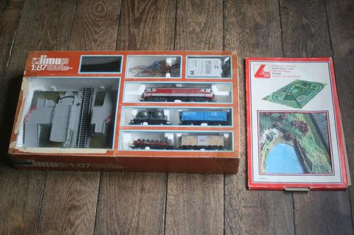 Lima HO 1001 SNCF (startset uit 1973) + gratis grondplan, Hobby en Vrije tijd, Modeltreinen | H0, Zo goed als nieuw, Locomotief