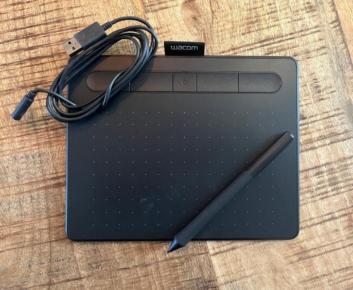 Wacom Intuos S Bluetooth (CTL-4100WLK-S) – Comme neuve, Computers en Software, Tekentablets, Zo goed als nieuw, Draadloos, Multi-touch