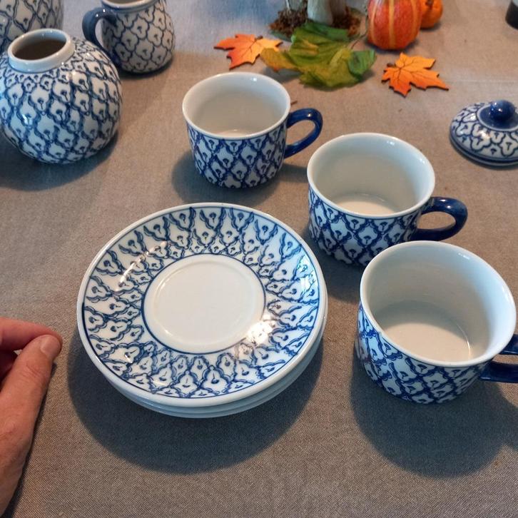 Service a café ou thé, Antiek en Kunst, Antiek | Servies compleet, Ophalen