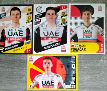Tadej Pogacar Ronde van Frankrijk 22,23,24,25 Panini beschikbaar voor biedingen