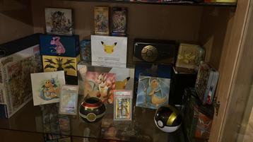 Gezocht Pokémon kaarten collectie  disponible aux enchères