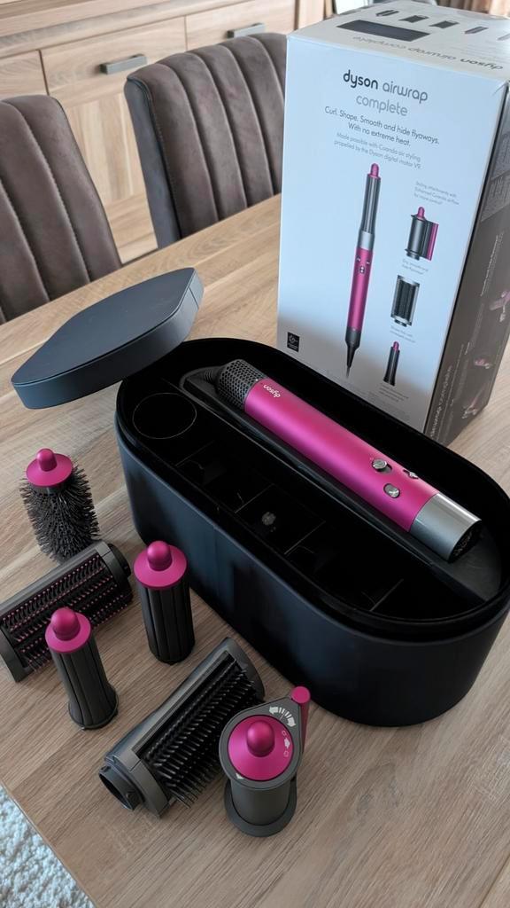 Dyson Airwrap complete roze in perfecte nieuwstaat, Elektronische apparatuur, Persoonlijke Verzorgingsapparatuur, Zo goed als nieuw