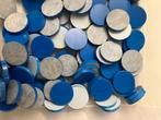 klein lot lichtblauwe jetons 121st diam 20mm, Ophalen of Verzenden, Nieuw