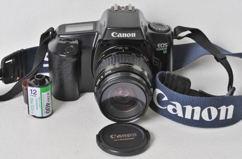 Canon EOS 1000 F + Canon EF 35-80 mm zoomlens 1:4 -5.6 II, Audio, Tv en Foto, Fotocamera's Analoog, Gebruikt, Spiegelreflex, Canon