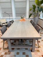 Tafel rechthoekig eik, Huis en Inrichting, Ophalen, Gebruikt, Eikenhout, 200 cm of meer