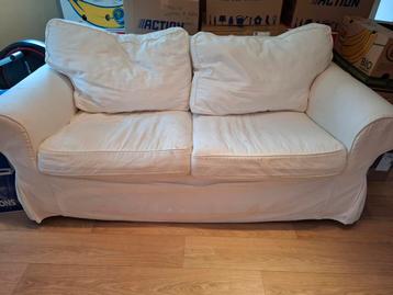 Ikea Ektorp wit 2 zitplaatsen beschikbaar voor biedingen