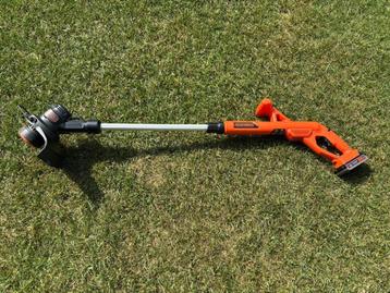 Black+Decker grastrimmer, Ophalen, Accu, Zo goed als nieuw, Black&Decker