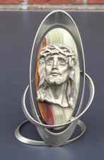 Figurine, visage de Jésus avec couronne d'épines, Image, Utilisé, Enlèvement ou Envoi, Christianisme | Catholique