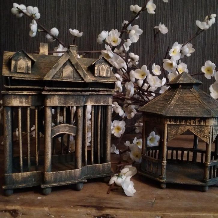 2 Japanse pergola’s decoratie, Antiek en Kunst, Curiosa en Brocante, Verzenden