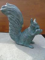 groen gepatineerde bronzen eekhoorn, Tuin en Terras, Ophalen, Nieuw