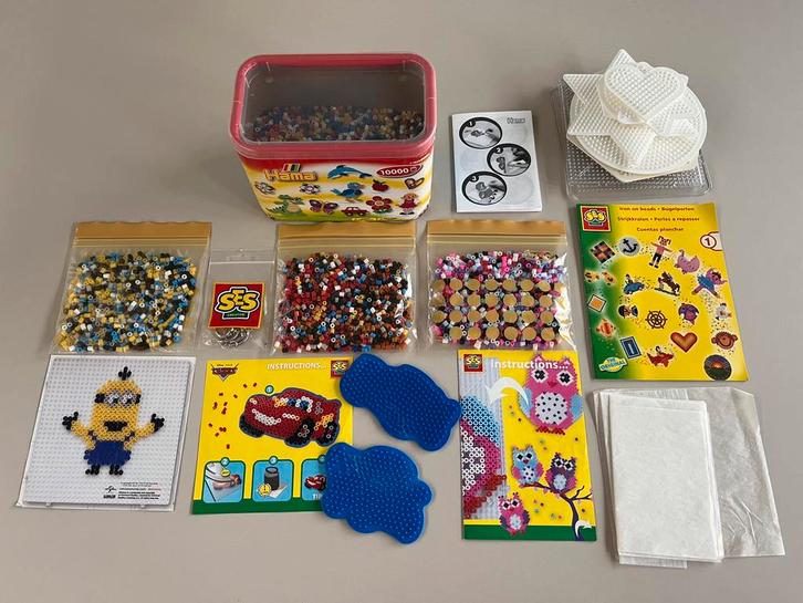 Grand paquet de perles à repasser Hama, Hobby & Loisirs créatifs, Bricolage, Comme neuf, Enlèvement ou Envoi