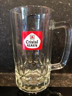 cristal alken bierpul glas 0,5 liter, Verzamelen, Overige merken, Glas of Glazen, Gebruikt, Ophalen