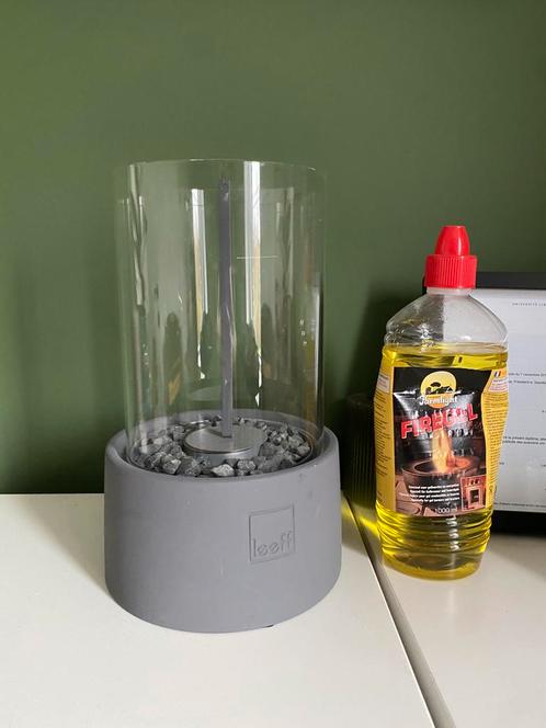 Cheminée de table Leeff Stonefire au bioéthanol ️, Huis en Inrichting, Haarden, Zo goed als nieuw, Ophalen
