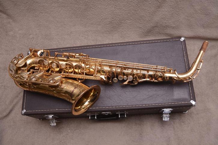 YAMAHA YAS-62 "Purple Logo"  Altsaxofoon, Muziek en Instrumenten, Blaasinstrumenten | Saxofoons, Gebruikt, Alt, Met koffer, Ophalen of Verzenden