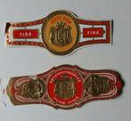 oude sigarenbanden Flor Fina, Verzamelen, Ophalen of Verzenden, Zo goed als nieuw, Sigarenbandjes