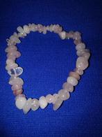 armband van rozenkwarts, Envoi, Neuf, Rose, Autres matériaux