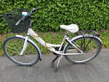 meisjesfiets 24 inch, Fietsen en Brommers, Ophalen, Gebruikt, 24 inch, Versnellingen