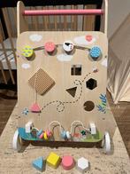 Loop/speel karretje hout, Enlèvement, Comme neuf, Jouet à Pousser ou Tirer