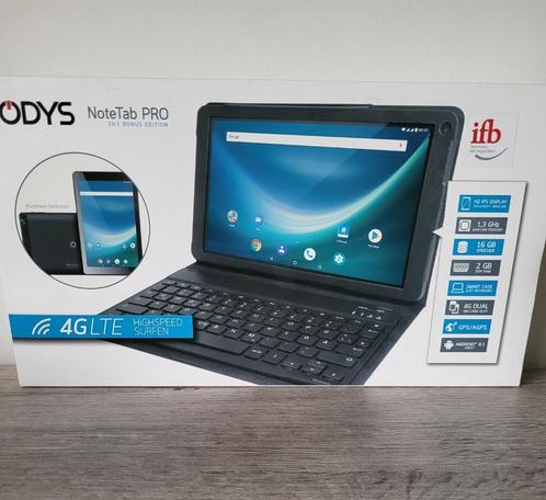Note Tablet Pro ODYS LTE/4G Wifi (Android), Computers en Software, Apple iPads, Zo goed als nieuw, Wi-Fi en Mobiel internet, 32 GB