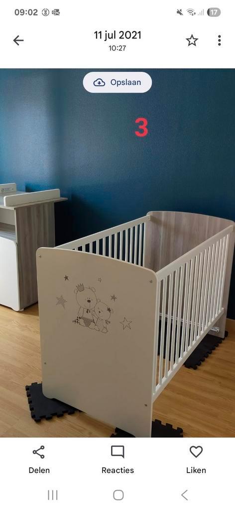 Kinderkamer sauthon, Kinderen en Baby's, Kinderkamer | Bedden, Gebruikt, Matras, Ophalen