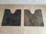 2x wc tapijt / toilet mat / goede staat, Ophalen, Zo goed als nieuw, Bruin