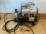 Fengda compressor & airbrush, Ophalen of Verzenden, Gebruikt