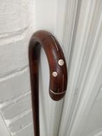 Met zilver ingelegde wandelstok, Diversen, Wandelstokken, Ophalen of Verzenden, Gebruikt