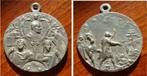 Medaille met paus Pius X en St. Helena en Constantinus, Verzenden, Zo goed als nieuw, Overige typen, Christendom | Katholiek