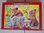 Castorland puzzel tea time  - 500 stuks, Ophalen of Verzenden, Zo goed als nieuw