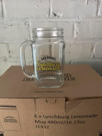 6 Verres Jack Daniel’s Lynchburg Lemonade Mug 480ml beschikbaar voor biedingen