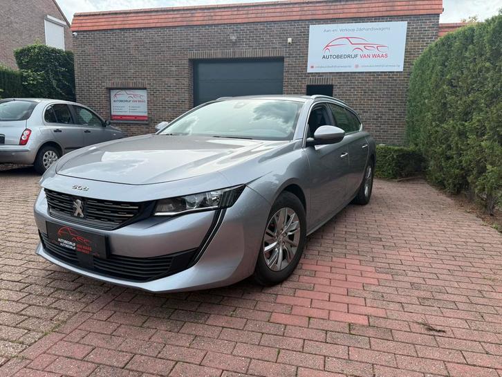Peugeot 508 SW 2019 1.5Blue-HDi 130pk Automaat-Carplay+12M G, Auto's, Peugeot, Bedrijf, Te koop, ABS, Adaptieve lichten, Adaptive Cruise Control