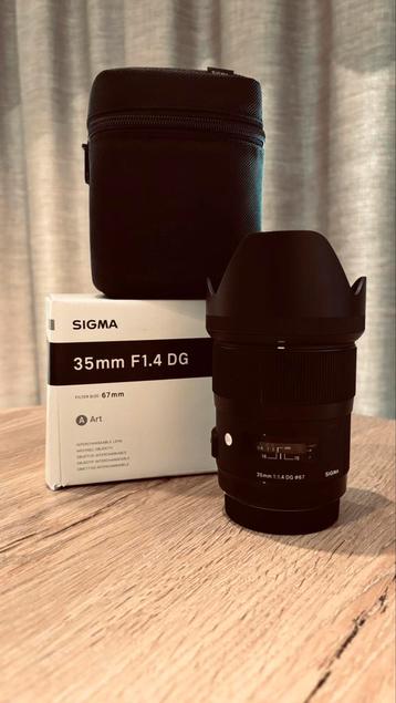 Sigma 35mm f1.4 Canon beschikbaar voor biedingen