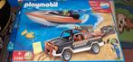 Playmobil 3399 Jeep, Trailer met boot, Kinderen en Baby's, Speelgoed | Playmobil, Gebruikt, Ophalen