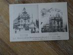postkaart brussel grand incendie de l'hotel continental, Ongelopen, Brussel (Gewest), Voor 1920, Verzenden