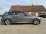 BMW 118d M-pakket, Auto's, 1995 cc, Zwart, 4 cilinders, Leder en Stof