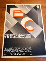 BC conversen - Nederlands  reclamebord (ca.1928-1935), Enlèvement ou Envoi, Comme neuf, Panneau publicitaire